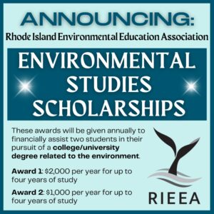 Announcing RIEEA's Inaugural Environmental Studies Scholarships