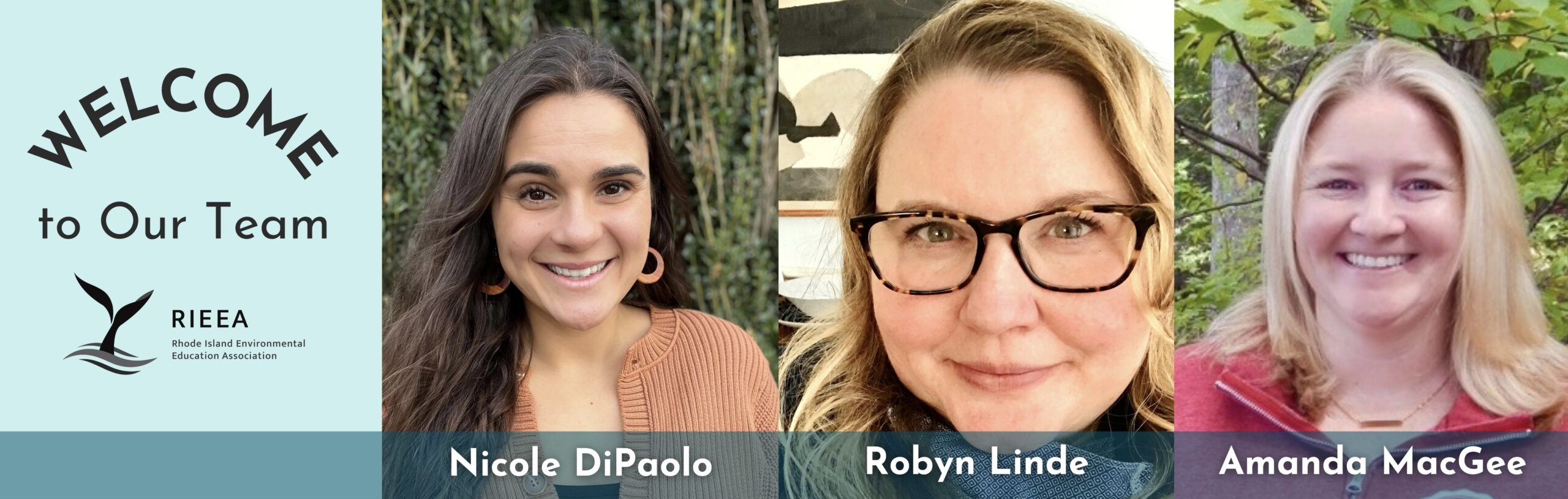 Headshots of Nicole DiPaolo, Robyn Linde, Amanda MacGee