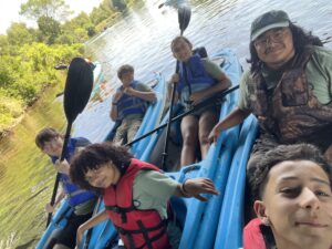 Group shot kayaking James Tzul Pastor