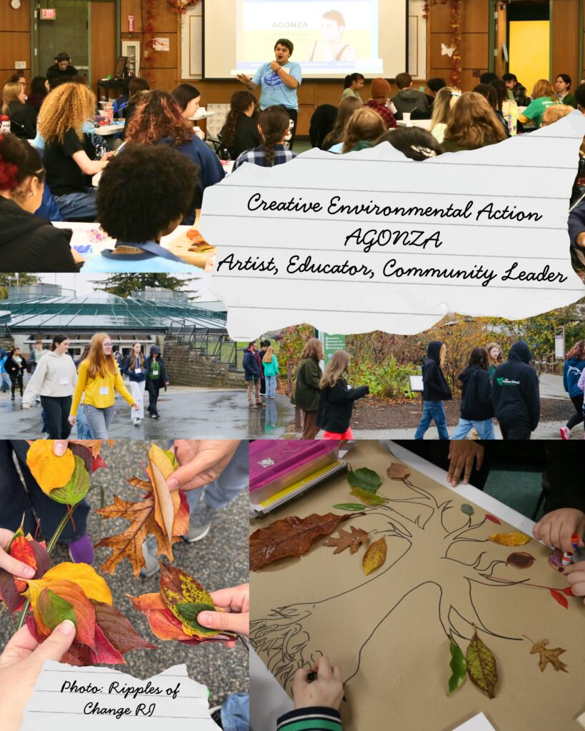 ri youth climate conference Agonza creative environmental action
