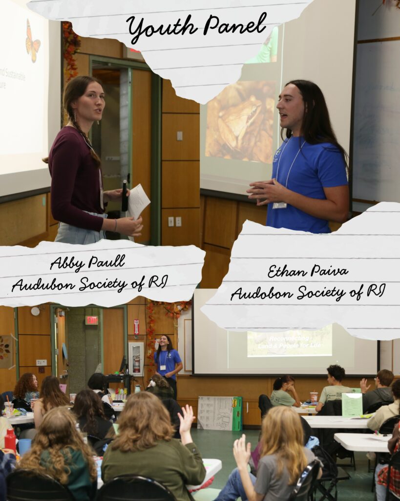 ri youth climate conference Youth panel Ethan paiva abby paull