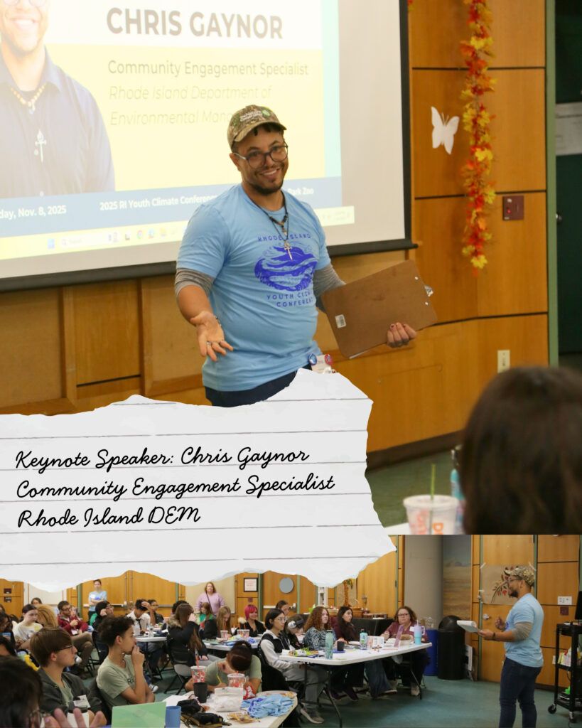 Chris gaynor ri youth climate conference