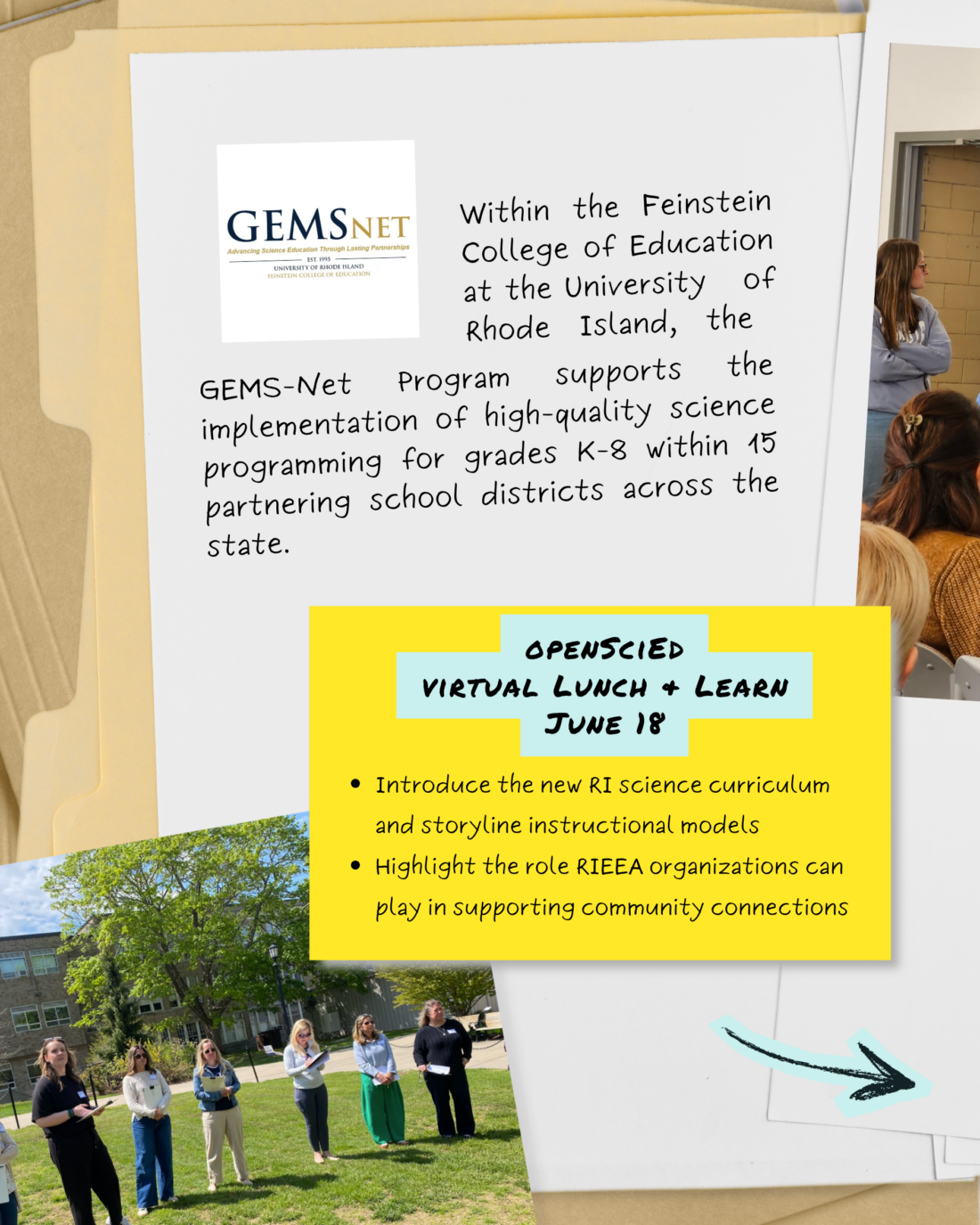 member spotlight GEMS-Net June virtual lunch & learn 2026 gems-net openscied